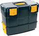 ArtPlast Plastic Tool Case with Lid Organizer 40x34x21cm