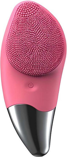Avizar Ipx7 Ultrasonic Facial Cleansing Deep Massage Brush Pink
