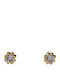 Savvas Design Ohrringe aus 9K Gold mit Steinen SKO02099