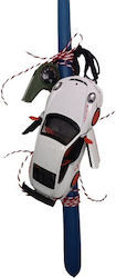 Candle Car White & 3in1 Whistle