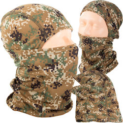 Multifunktionale Taktische Balaclava Thermoaktive Einheitsgröße Atmungsaktives Material 36 X 25 X 23 Cm Pixel Tarnmuster