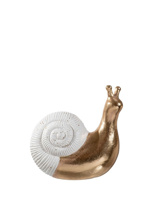 Decorative Snail Figure Made of Ceramic Material 20x10.5x20cm
