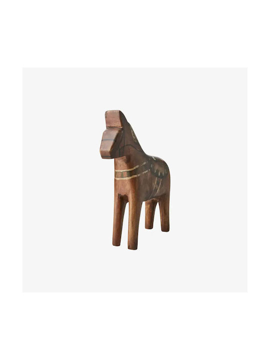 Phos & Gaia Decorative Horse Made of Wood Fale