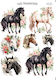 Easy Transfer Paper Beautiful Horses Lnt-247 25x35cm