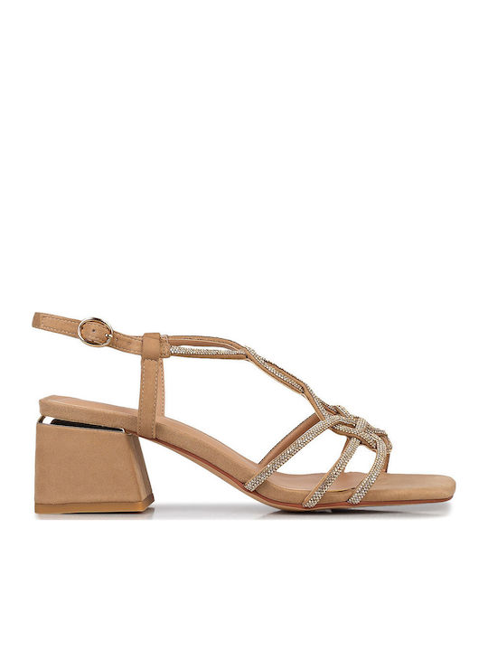 Alma en Pena Beige Sandals