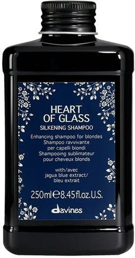 Davines Heart Glass Silkening Σαμπουάν Διατήρησης Χρώματος & Λάμψης για Βαμμένα Μαλλιά 250ml