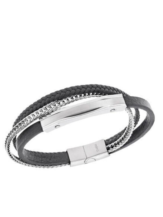 Puppis Men's Silver Bracelet