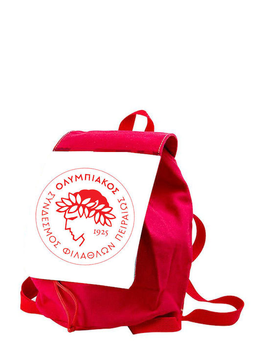 Geantă Pentru Copii Olympiakos Roșie 26x20x10cm Geantă Pentru Copii Olympiakos Roșie 26x20x10cm