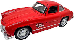 Mercedes-Benz 300SL Gullwing Rotes 1/36 Modellauto Mit Geräuschen Lichtern Öffnenden Türen Motorhauben Mercedes-Benz 300SL Gullwing Rotes 1/36 Modellauto Mit Geräuschen Lichtern Öffnenden Türen Motorhauben