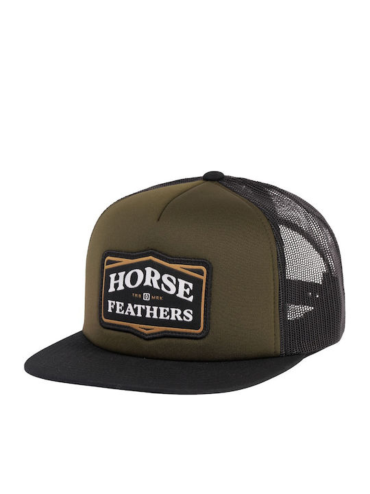 Horsefeathers Tex Trucker Cap Olive Night