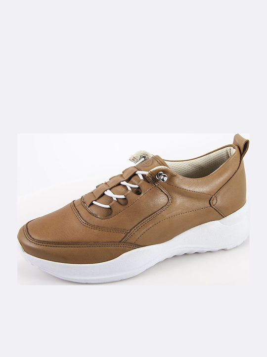 Safe Step Γυναικεία Ανατομικά Sneakers Καφέ