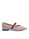 Women's Ballerina Shoes With Strap In Pink Color