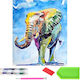 Mosaic Diamant Xxl Gobelin Zola Design Elefant Colorat 120 X 60 Cm