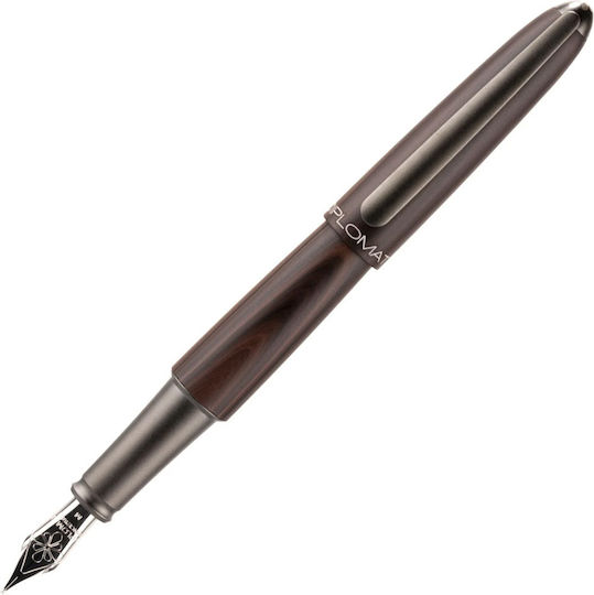 Diplomat Aero Black Forest Fountain Pen F Fine