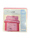 Das Home Single Cotton Sheet Set Accessories Fuchsia-Pink 170x260cm