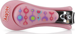 Nuby Baby Badezubehör Nuby Rosa Nagelknipser