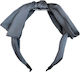 Headband Dark Gray Bow