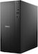 Dell Pro Tower Essential QVT1260 Настолен Компютър (Ultra 5-225/8GB DDR5/512GB SSD/Linux)