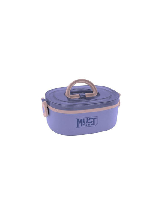 Must Team Lunch Box Inox Lilac 1.05lt