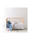 Kentia Set Baby Sheets Cradle Cotton Blue 70x120cm 2pcs
