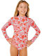 Rip Curl Kinder Badebekleidung Einteilig Koralle