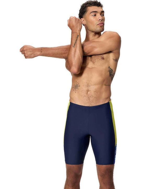 Speedo Dive Männer Renn-Badeanzug Jammer Blau