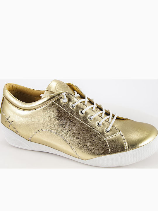 Safe Step Γυναικεία Ανατομικά Sneakers Χρυσά