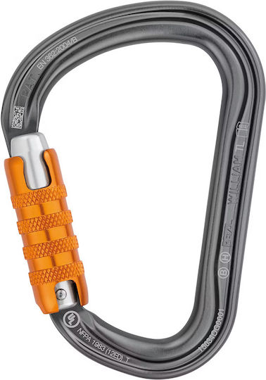 Petzl William Carabinier De Alpinism Triact-lock Gri