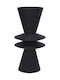 InTheBox ZIK Metal Candle Holder in Black Colour 19.5x19.5cm