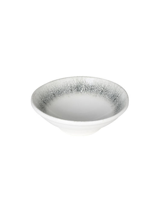 Kutahya Porselen Round Serving Bowl Black with Diameter 20cm