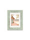 HAMA Plastic Photo Frame With Green Frame