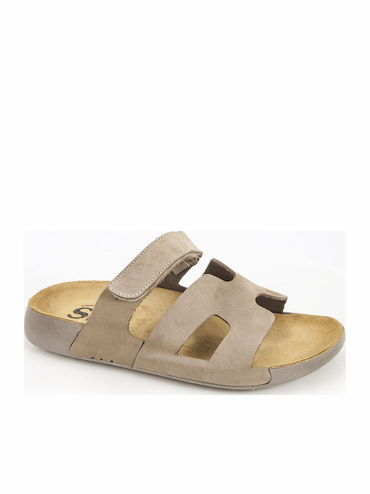 Safe Step Leather Women's Anatomic Sandals Beige