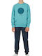 Kinder Trainingsanzüge  Turquoise/Navy