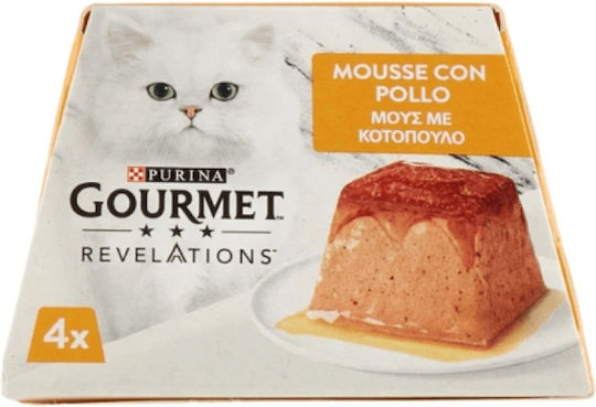 Purina Hrană Umedă pentru Pisici Adulte cu Pui și Carne 4x57g
