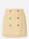 Beige Damenrock
