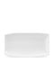 Churchill 1795 Rectangular Porcelain White Serving Platter 34.5x18.5cm 12 Pieces