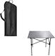 Metallic Camping Table Folding 50x54x50cm