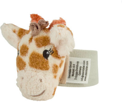 6702528 Sterntaler Kaya Giraffe Wrist Rattle – Υφασμάτινη Κουδουνίστρα Καρπού Καμηλοπάρδαλη Kaya
