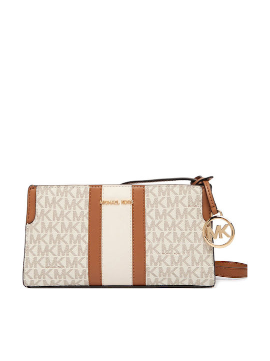 Michael Kors Becca Geantă de Umar Damă Albă
