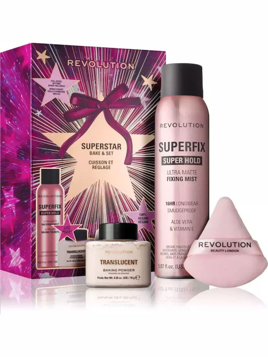 Makeup Revolution Xmas 2025 Superstar Set Cadou Pentru Față De Crăciun