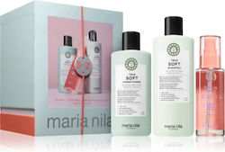 Maria Nila True Soft Holiday Box 3 Pcs Moisturizing Shine Gift Set Maria Nila True Soft Holiday Box 3 Pcs Moisturizing Shine Gift Set