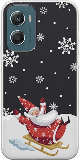 Happy Santa Motorola Moto G06 TPU Flexibil Transparent Silicon