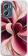 Valentine's Day Abstract Watercolor Love Motorola Moto G06 Flexible TPU Transparent Silicone Case