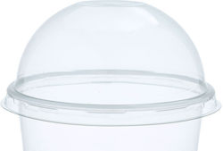 Dome Closed Lid 95mm Bowl Sugar 50pcs