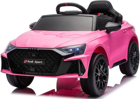 Audi RS3 Einsitzer mit Fernbedienung Lizensiert 12 Volt Rosa