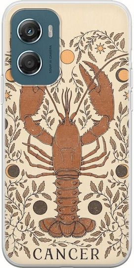 Zodiac Cancer Motorola Moto G06 Silicon Transparent Flexibil TPU