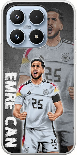 Euro 2024 Emre Can Xiaomi 17 5G Flexible TPU Durchsichtige Silikon Handyhülle