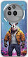 Street Animals Rinocerul Nothing Phone 3a Pro 5g TPU Flexibil Silicon Transparent