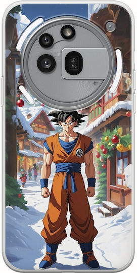 Коледен Дизайн Аниме Son Goku Nothing Телефон 3a Pro 5g Гъвкав TPU Прозрачен Силикон