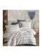 Clasy Home Set Huse Pentru Pilote 200x220cm Dublu Cu 2 Fețe De Pernă & 1 Cearceaf Bej